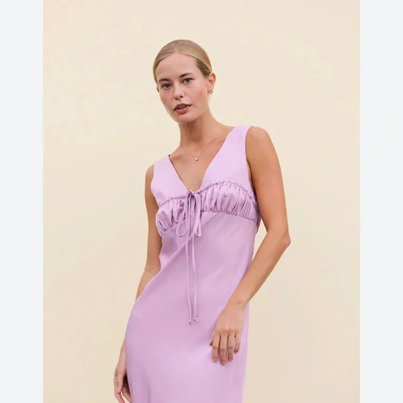 NEW Ciao Lucia Carolinne Dress in Lilac size L - Picture 4 of 13